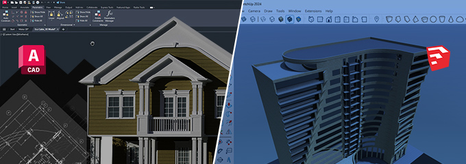 SketchUp vs AutoCAD